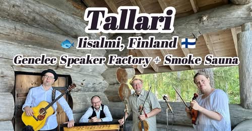 Polskatrallitusta Genelecin tehtaalla!
